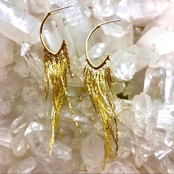✨Gold Chain Earrings✨ - Picture 1 of 8